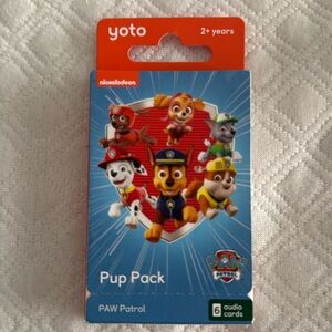 Yoto pup pack paw patrol